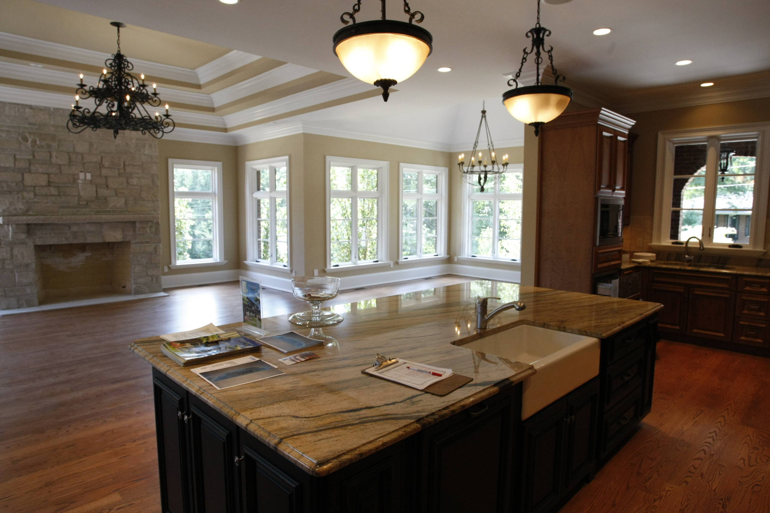 Hearth Room In Kitchen - Photos u0026 Ideas | Houzz