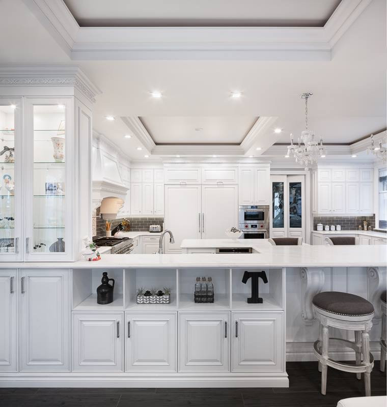 Heavenly In Hewlett Transitional Kitchen New York by Rochon New