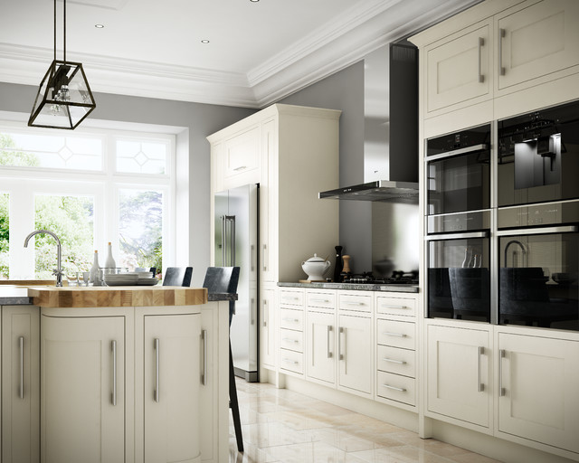 Heritage Bone Country Kitchen - Traditional - Kitchen - Other - by Wickes |  Houzz