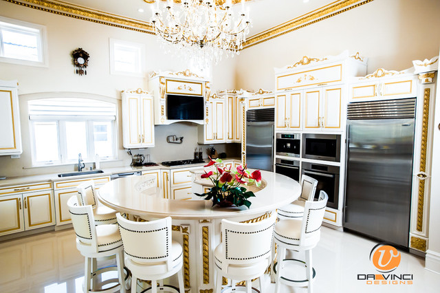 High End Kitchen Cabinets Traditional Kitchen Miami By Da Vinci Designs Cabinetry Houzz