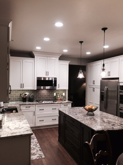 Highlands Ranch Kitchen - Before & After - Transitional ...