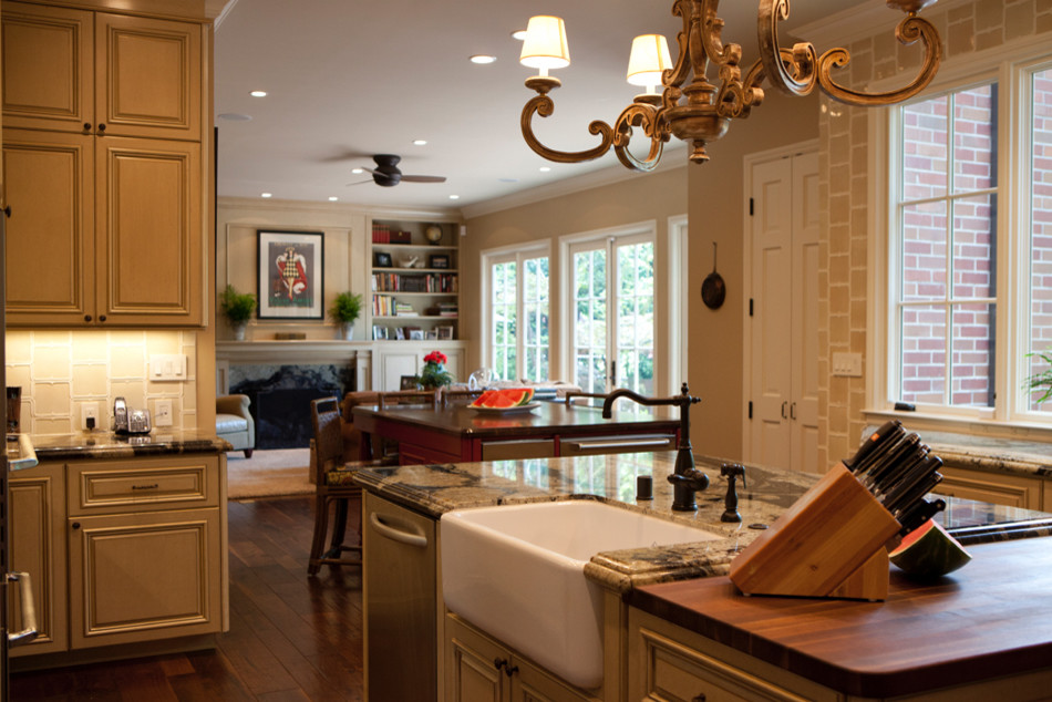 Hillsborough English Tudor Kitchen Remodel Traditional Kitchen