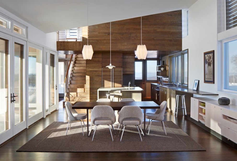 Hillsdale Screen House Modern Kitchen New York by CDR Studio