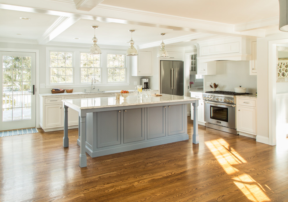 Hingham, MA Addition & Kitchen Remodel Transitional Kitchen