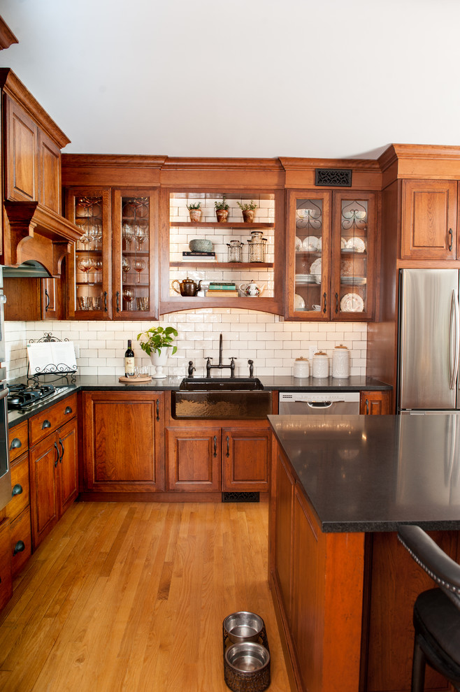 Historic Downtown New Bedford Residence Traditional Kitchen Providence by Tapper