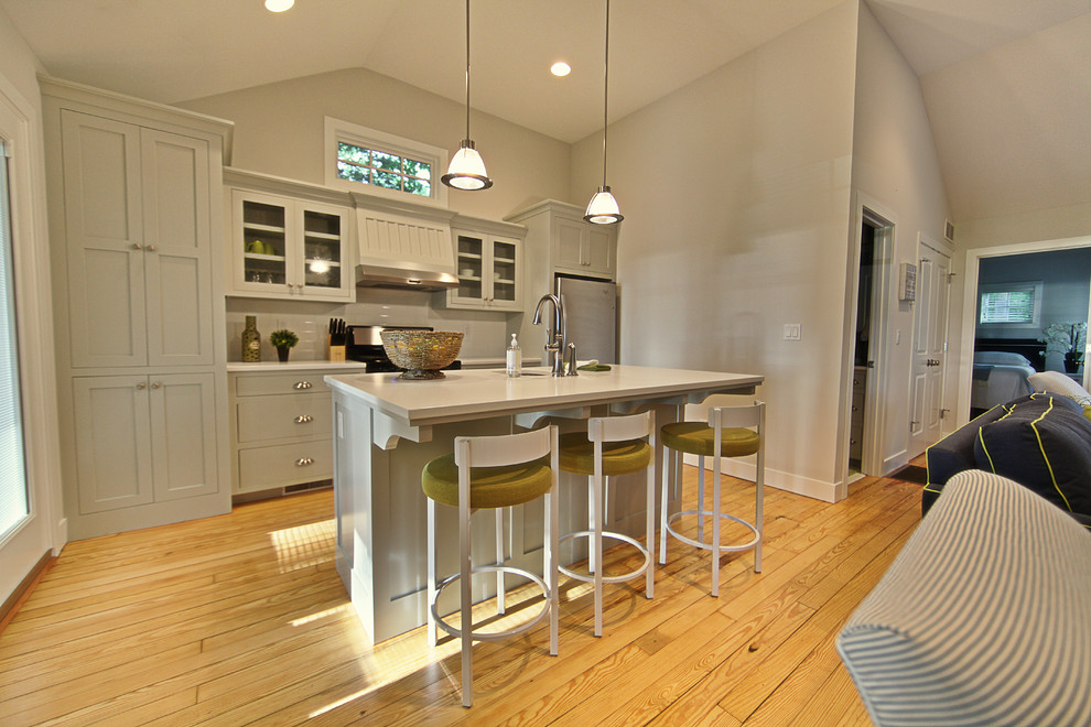 Historic Remodel - Beach Style - Kitchen - Grand Rapids - by Cottage ...