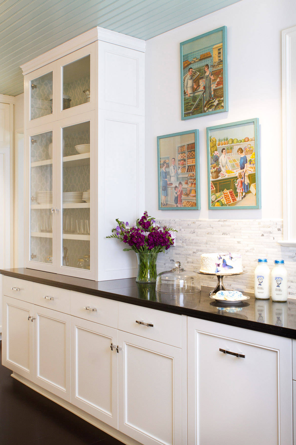 Counter To Ceiling Cabinet Houzz