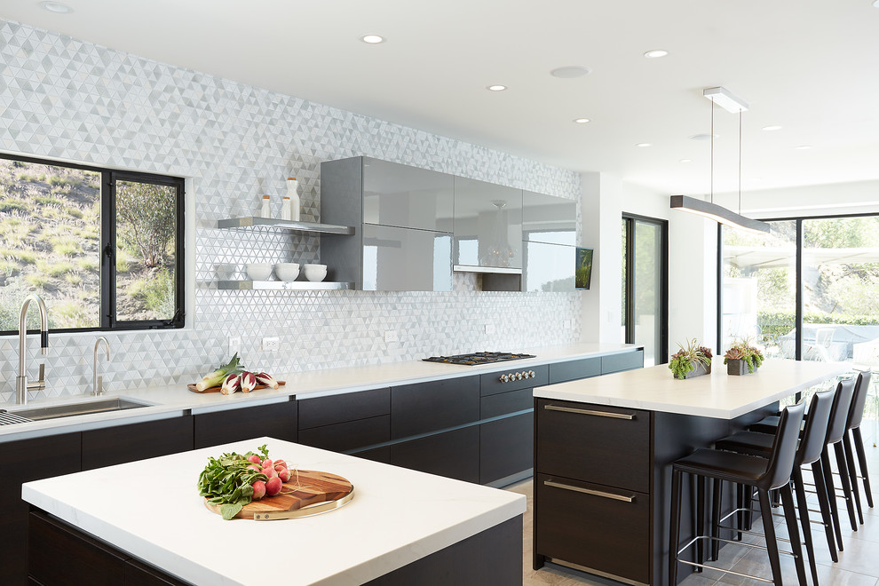 Hollywood Hills Kitchen Remodel Modern Kitchen Los Angeles By Brian Z Allen Design Houzz