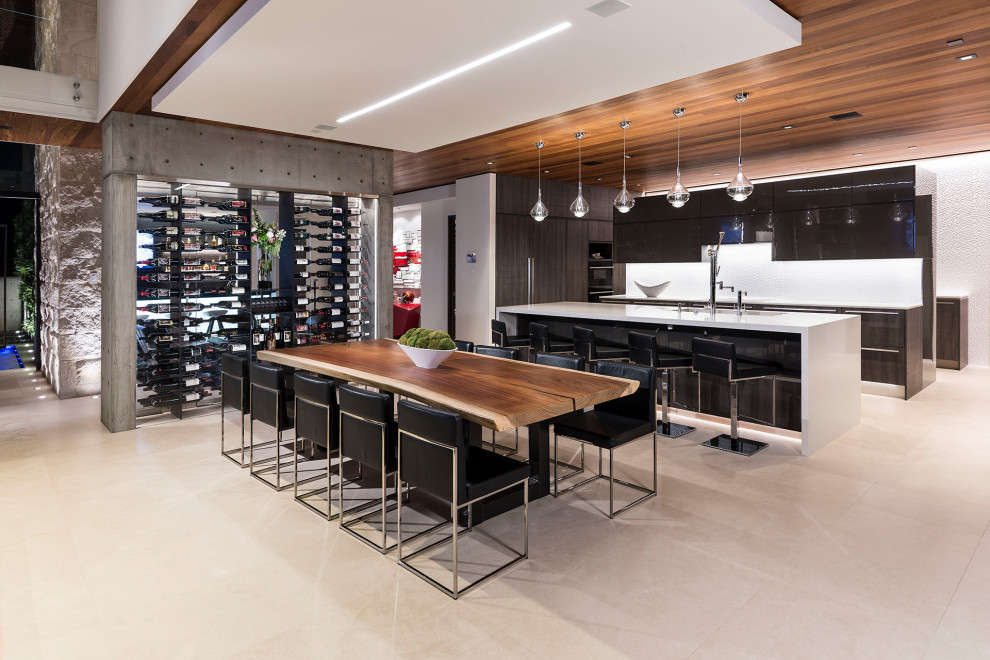Photo of a contemporary kitchen in Boise.