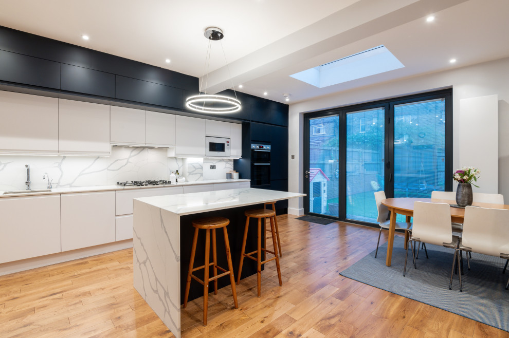 Claygate Home Renovation W13 Modern Kitchen London by Portal
