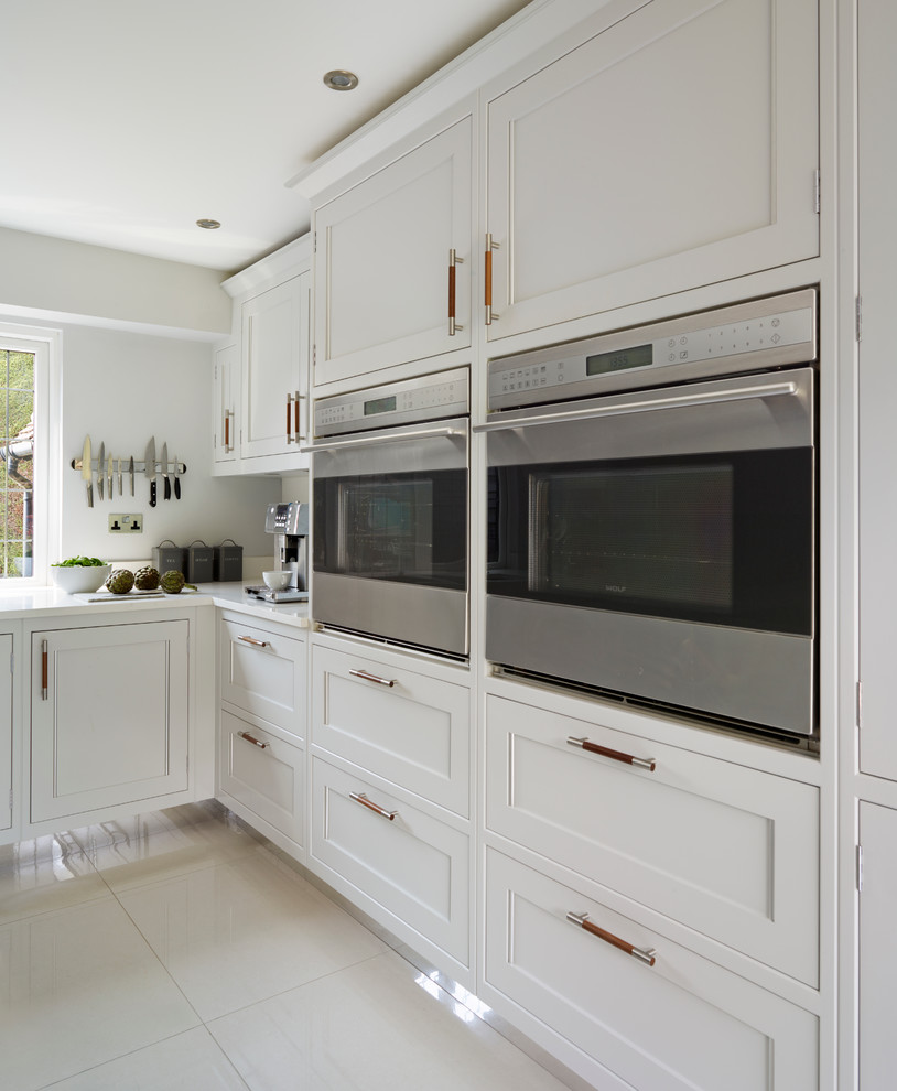 Inspiration for a medium sized classic kitchen in Hertfordshire.