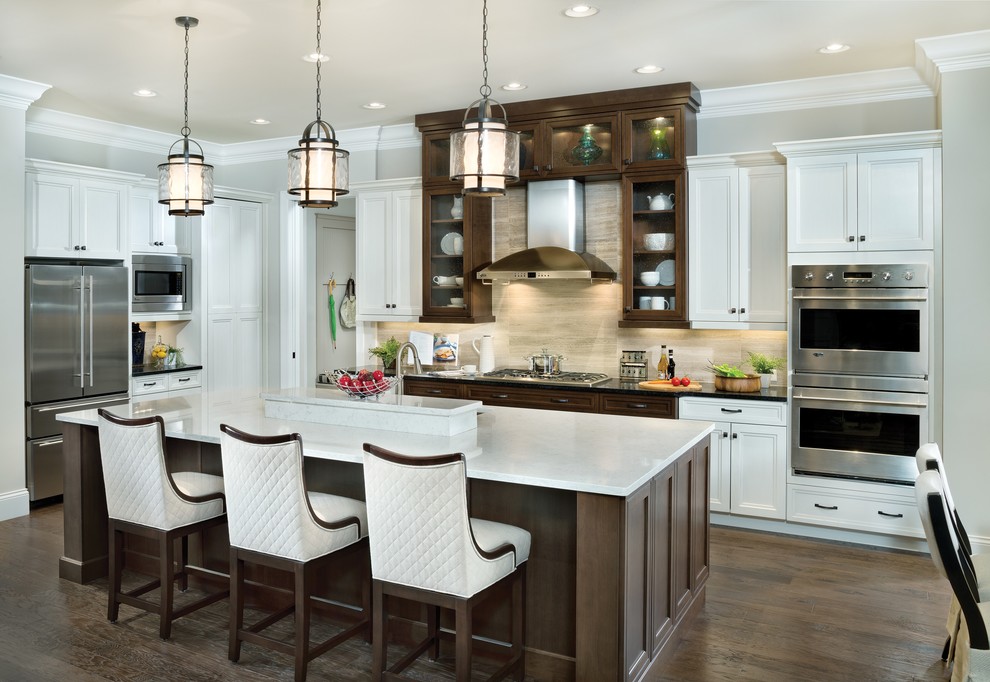 Inspiration for a traditional kitchen in Cincinnati.