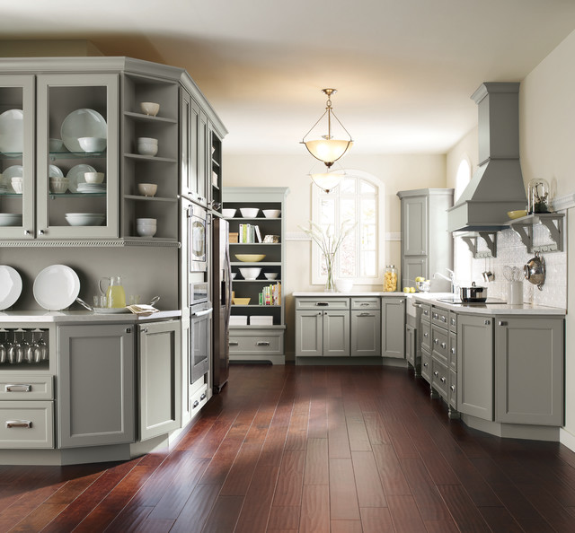 Homecrest Cabinetry Gray Kitchen