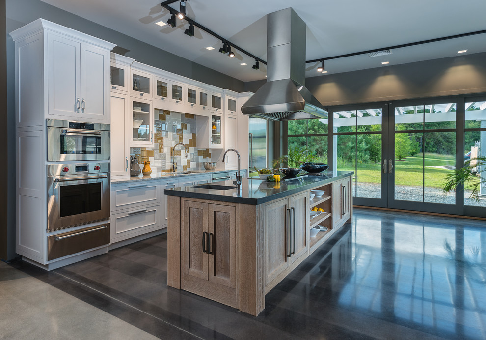 HomeScapes Design Center & Showroom Transitional Kitchen by CCL