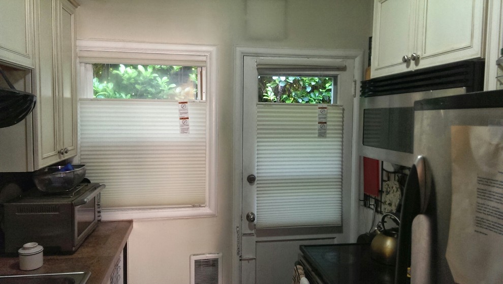 Shades Rustic Kitchen Portland by Blinds Northwest