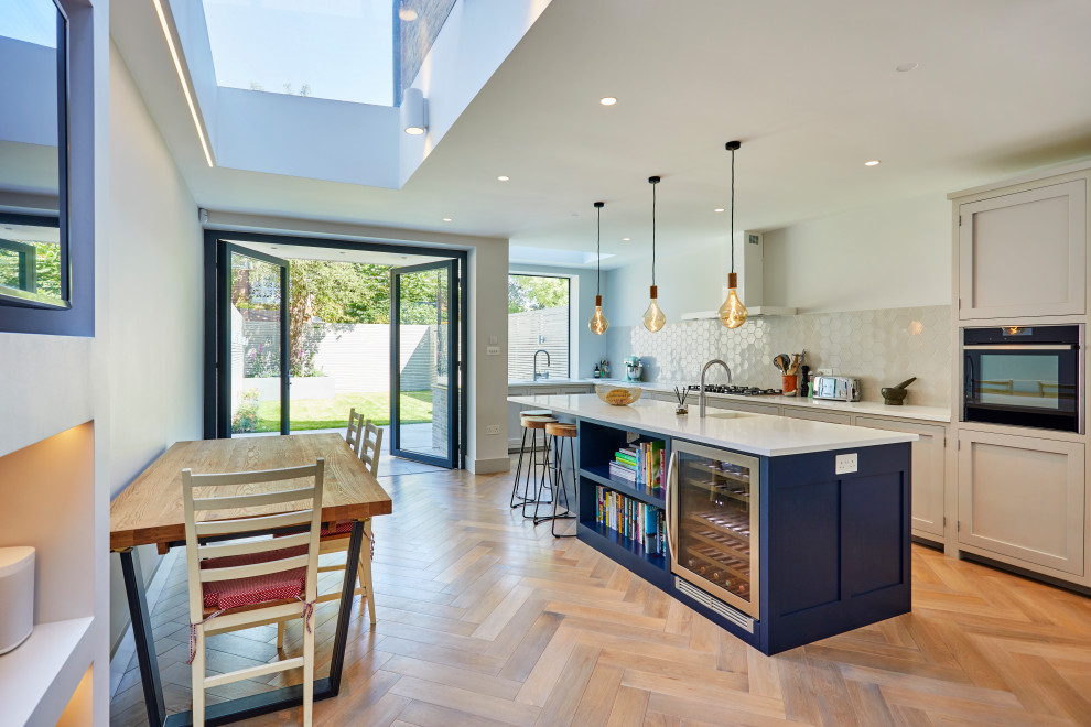 House on Larkhall Rise Kitchen London by DUST Architecture Houzz