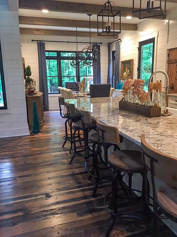 Design ideas for a farmhouse kitchen in Other.