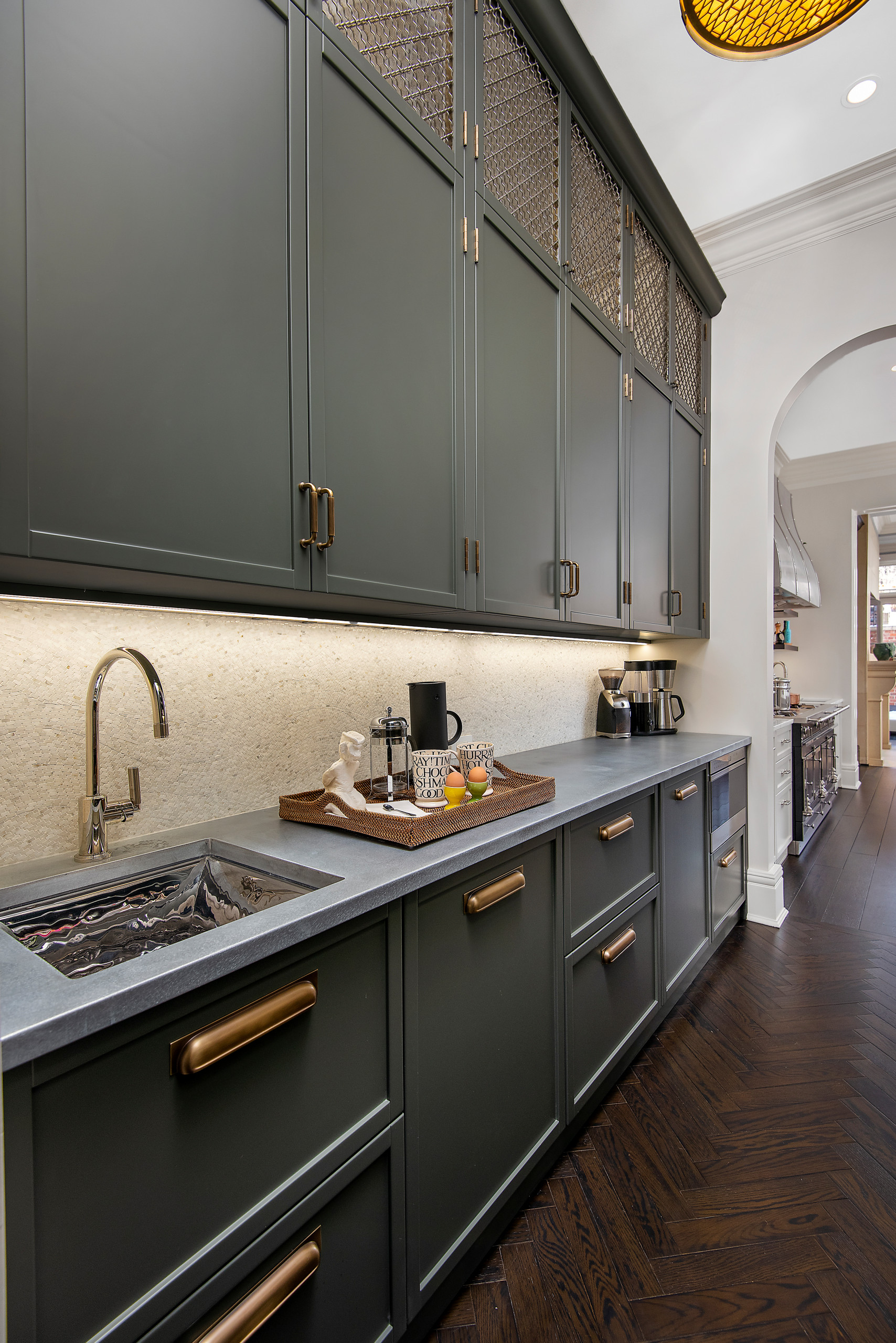 Zinc kitchen units discount