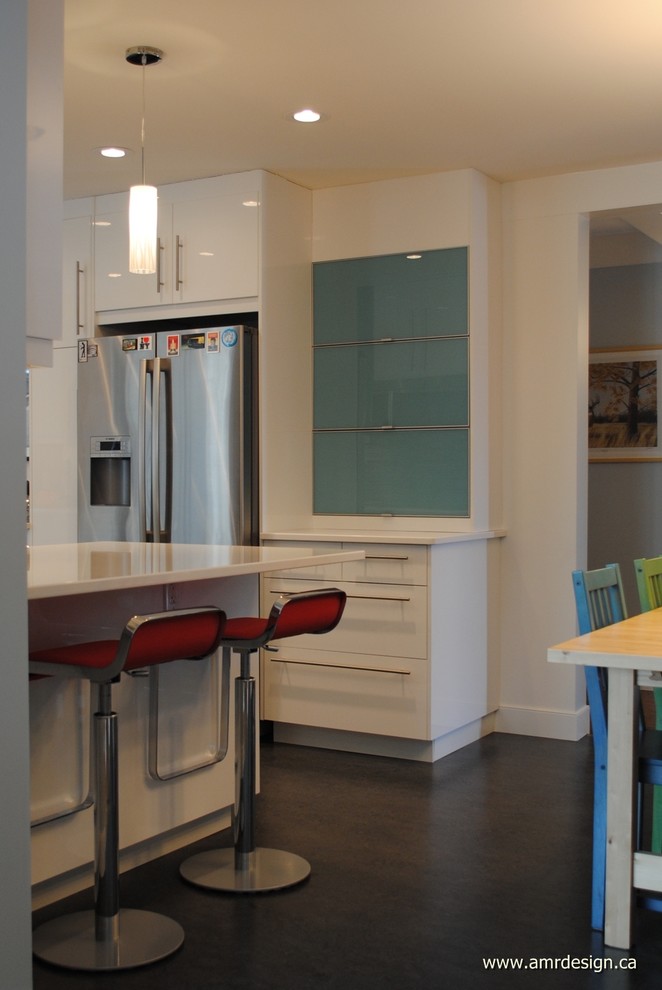 IKEA kitchen - Modern - Kitchen - Edmonton - by AMR Interior Design