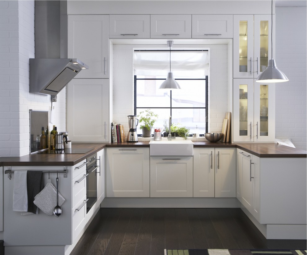 Minimalist kitchen photo in Other