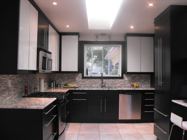 Ikea Nexus Black Brown - My House - Moderne - Cuisine - Toronto - par Still  Waters Design | Houzz