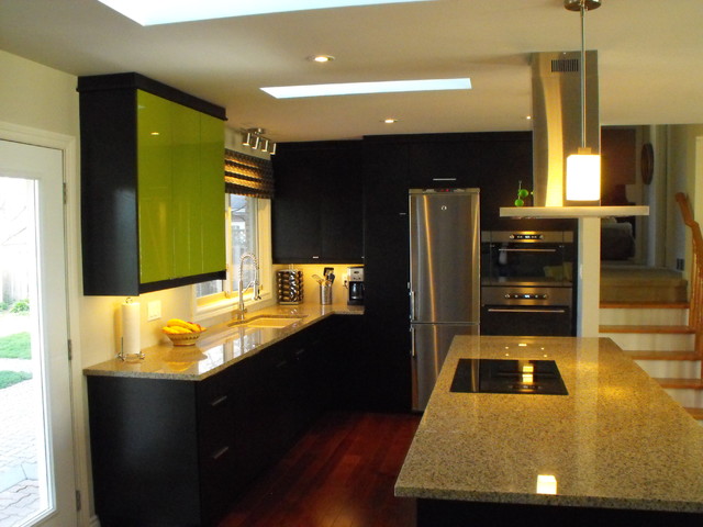 Ikea Nexus Black Brown - Modern - Kitchen - Toronto - by Still Waters  Design | Houzz