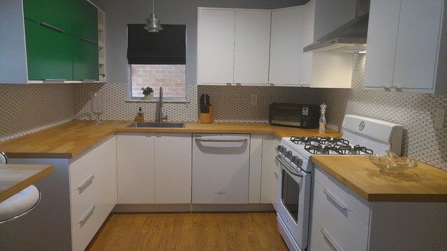 IKEA Veddinge cabinets - Modern - Kitchen - Austin - by Love Of Function  space planning and design | Houzz