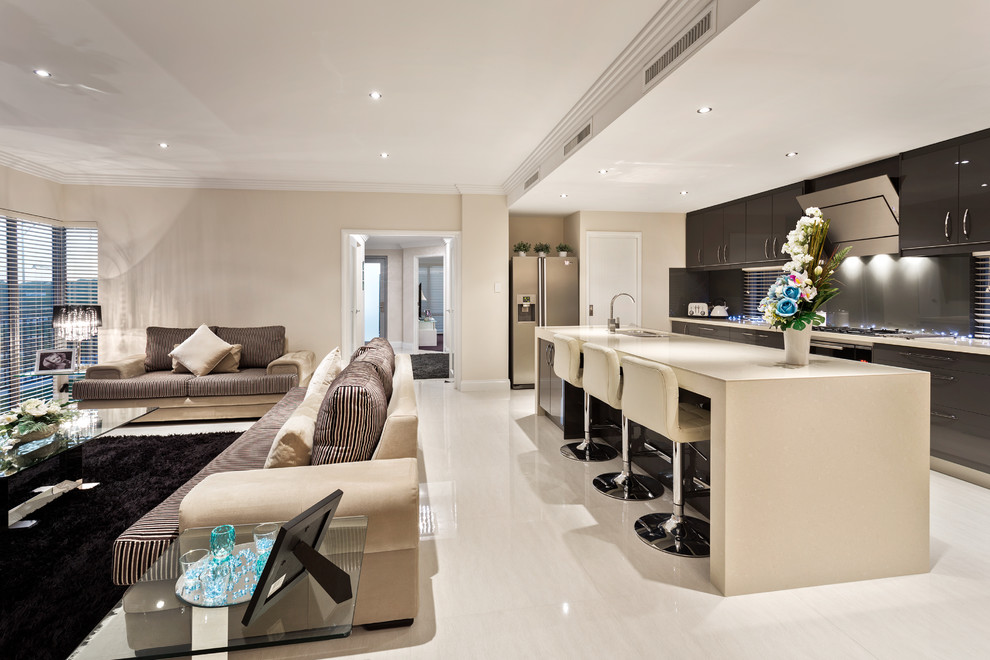 Iluka 01 Modern Kitchen Perth by Mondo Exclusive Homes Houzz