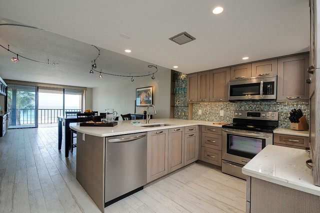 Indian Rocks Beach seaside condo - Coastal - Kitchen - Tampa - by Bee ...