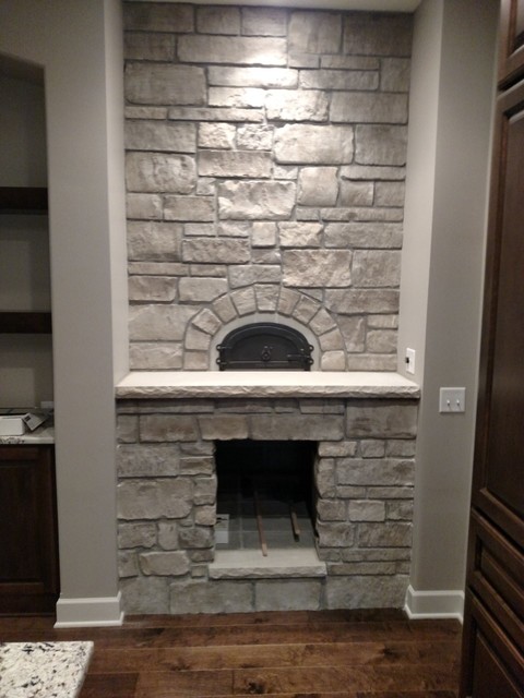 Indoor Custom Installation with CBO-750 DIY Kit by Chicago Brick Oven ...