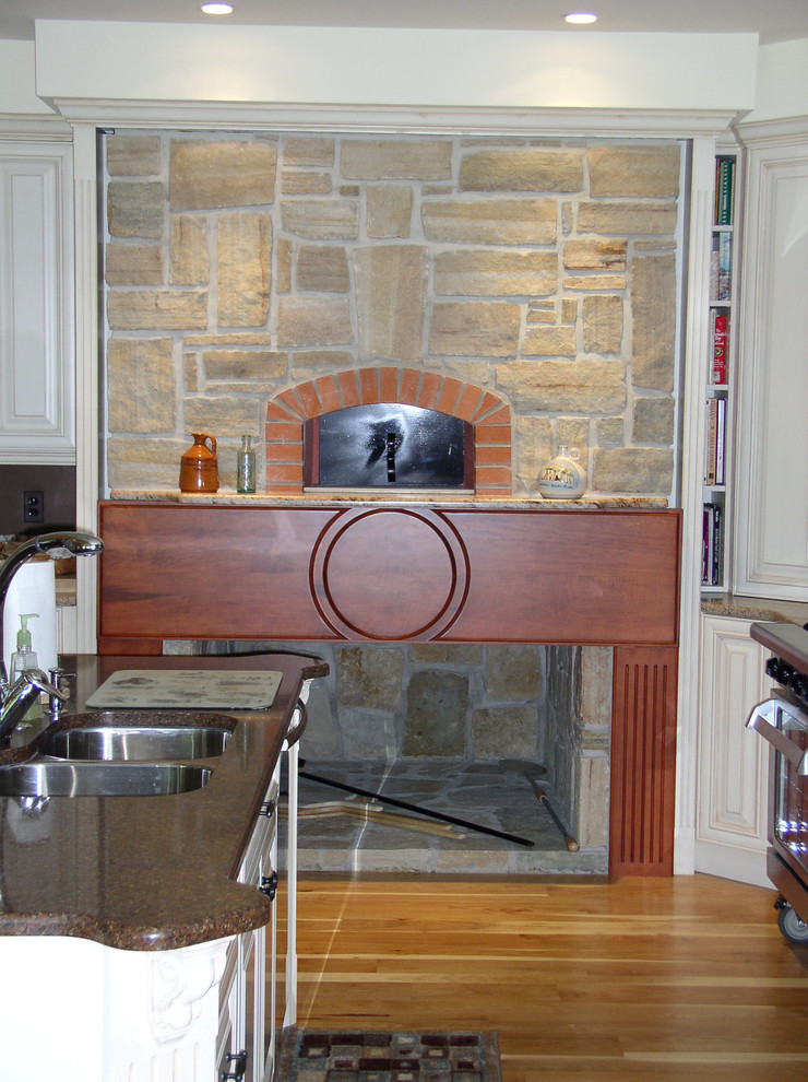 Indoor Wood Fired Pizza Ovens Eclectic Kitchen San Francisco by