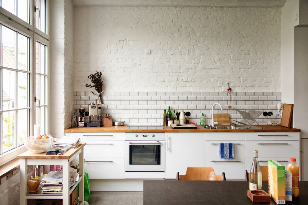 Idées déco pour une cuisine industrielle.