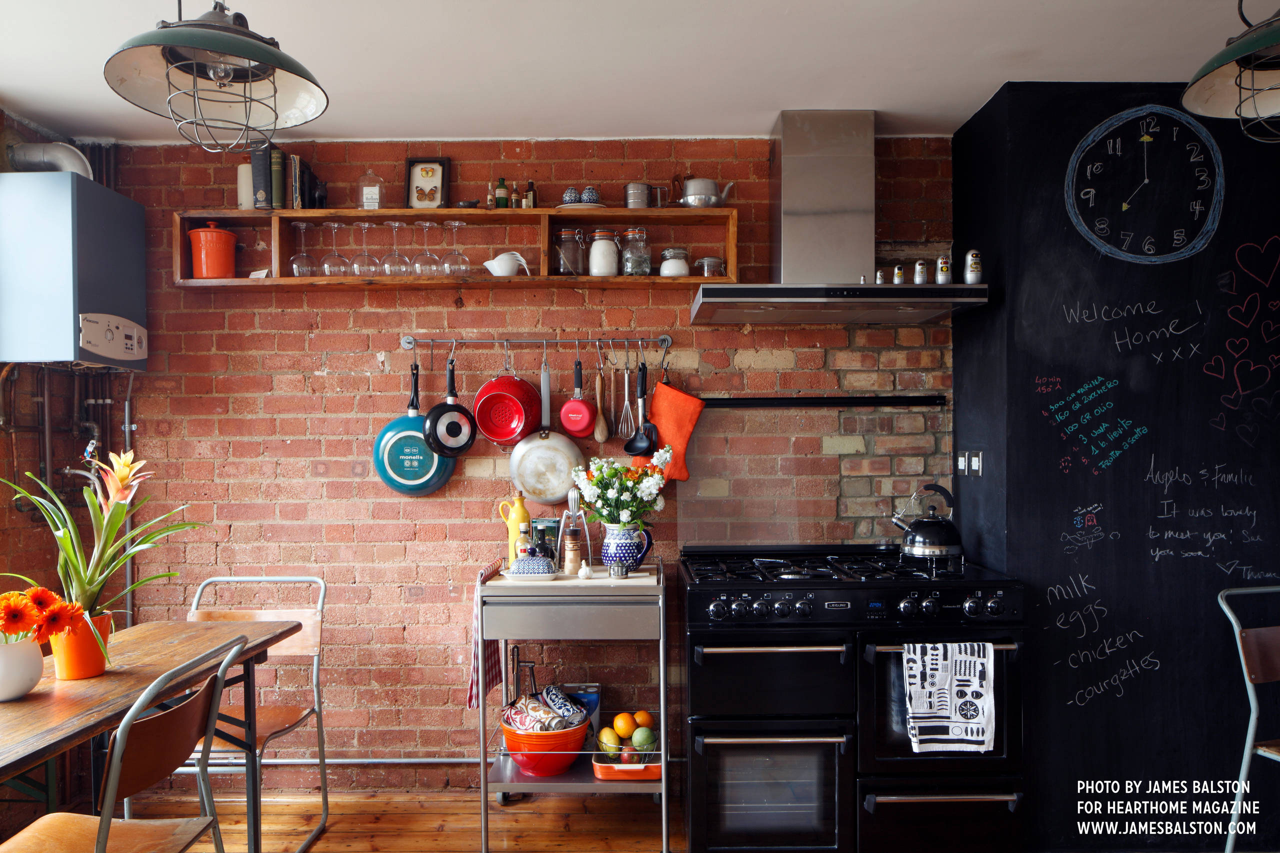 Industrial Warehouse Conversion in East London - Industrial - Kitchen -  London - by Cassidy Hughes Interior Design | Houzz