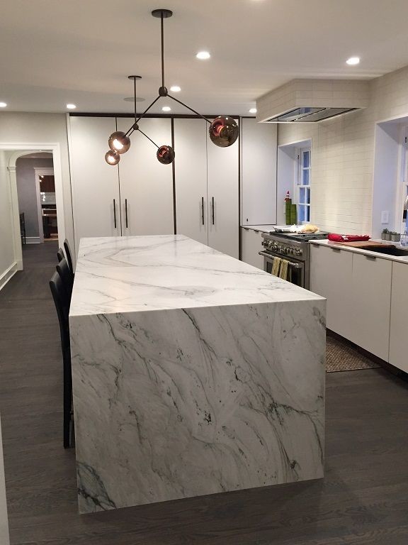 Infinity White Quartzite - Kitchen - New Orleans - by Select Stone LLC |  Houzz