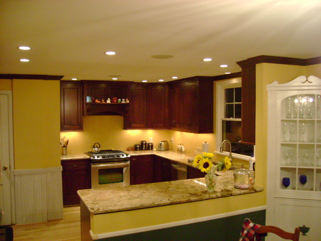 Inset Kitchen Cabinets Cherry, Are Cherry Kitchen Cabinets Outdated