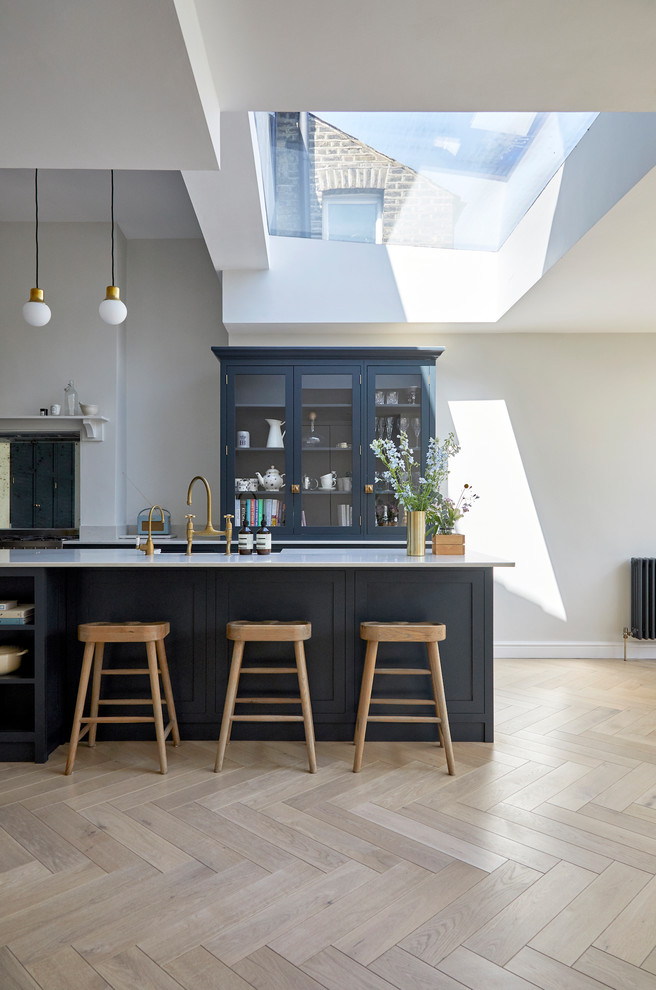 Design ideas for a victorian kitchen in London.