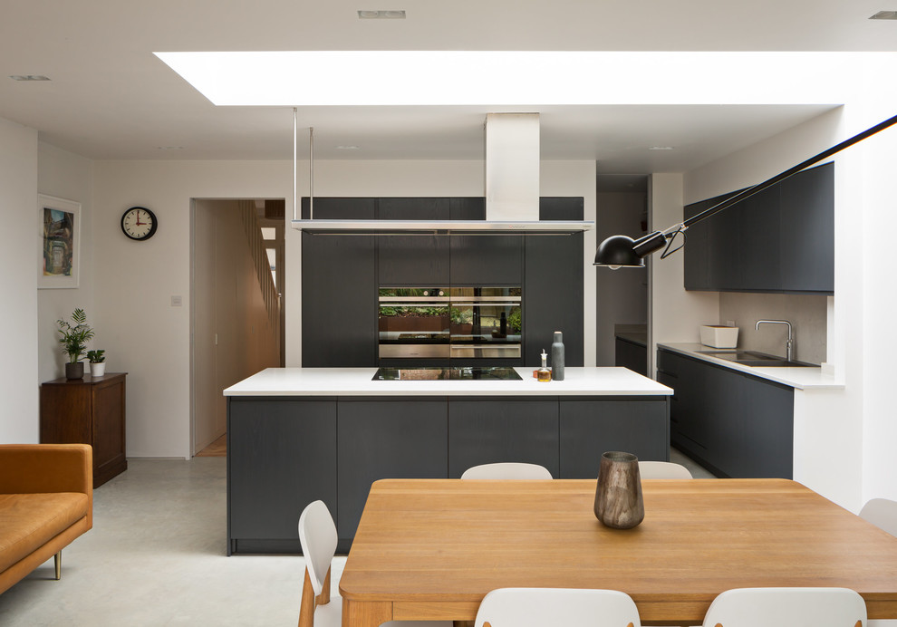 Modern kitchen in London.