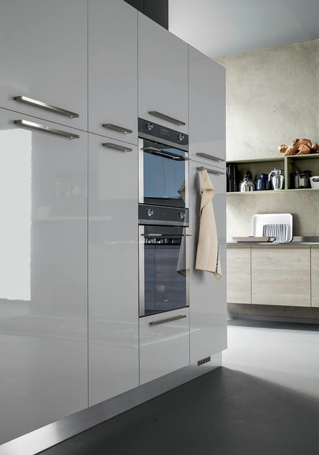 Italian kitchen cabinets by EffeQuattro Cucine Model - WAVE - Modern ...