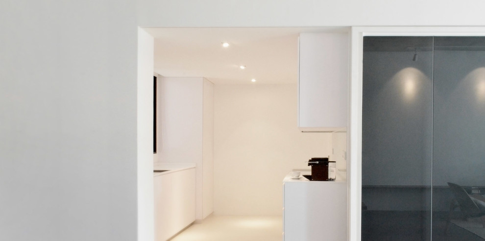 Example of a minimalist kitchen design in Singapore