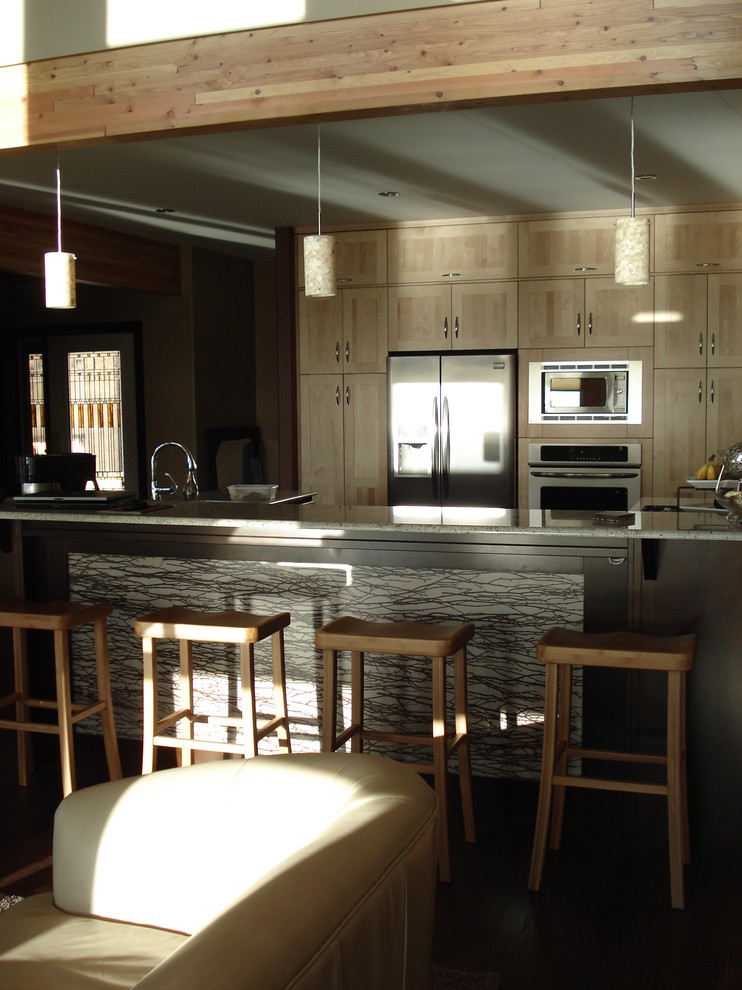 Jackfish Lake Cabin Contemporary Kitchen Other by Superior