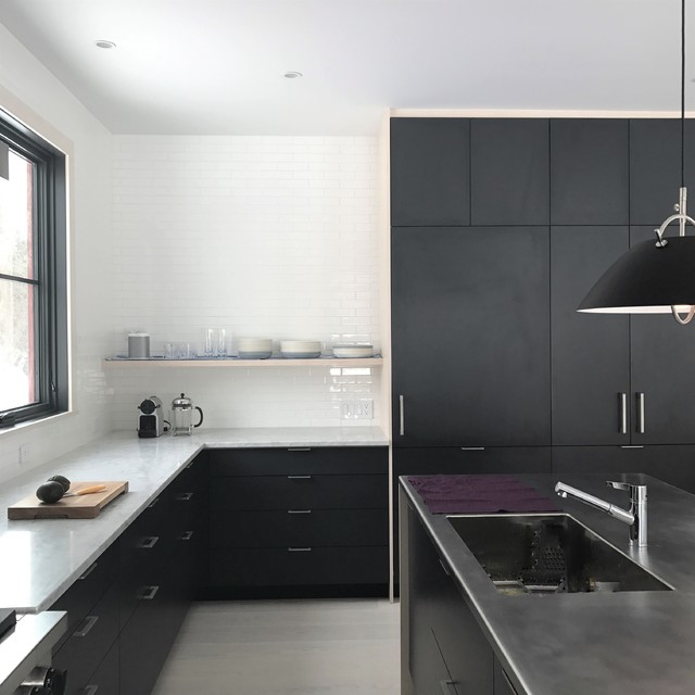 Jackson Hole House Contemporary Kitchen New York by Platt Dana