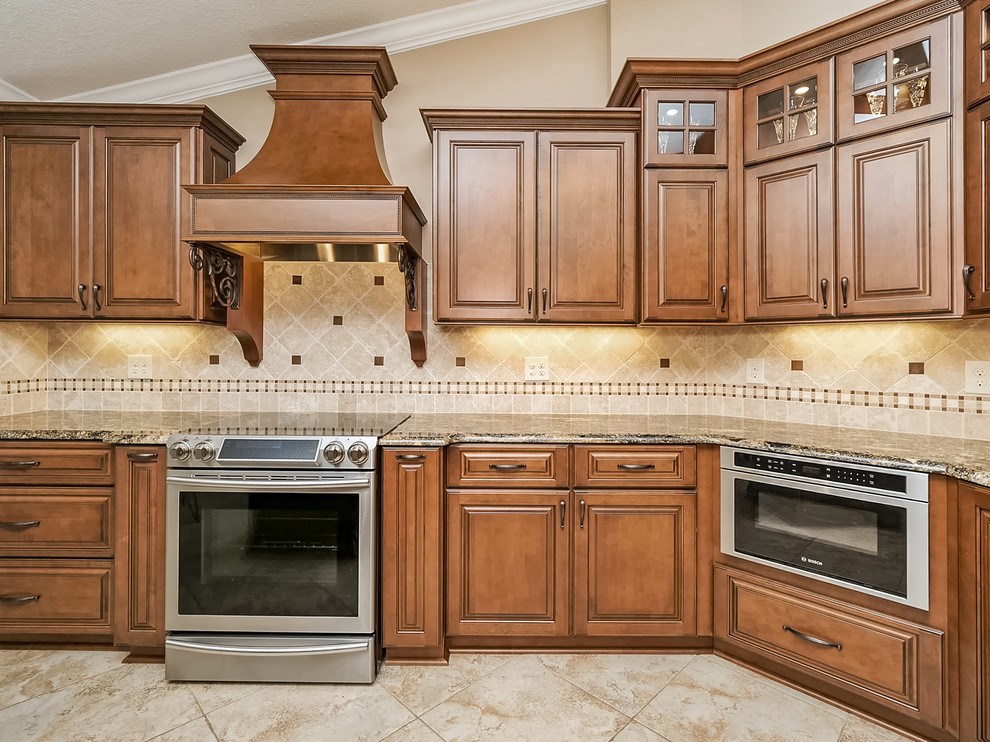 Jacksonville, FL Tuscan Kitchen and Master Bath Remodel Mediterranean