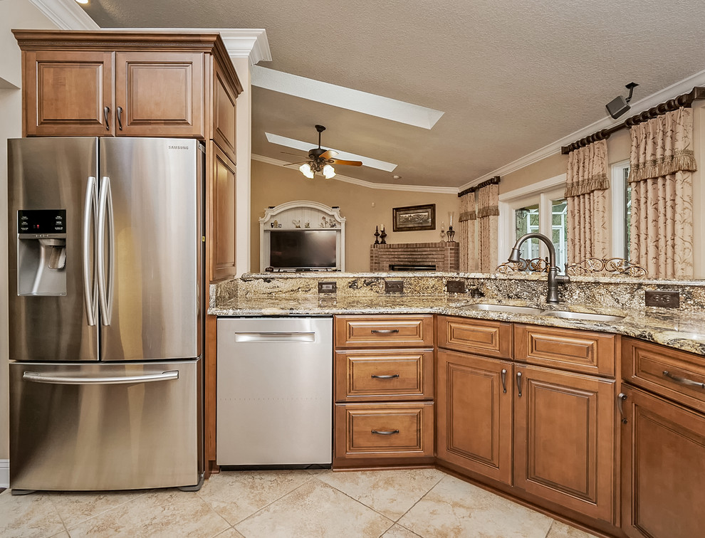 Jacksonville, FL Tuscan Kitchen and Master Bath Remodel Mediterranean