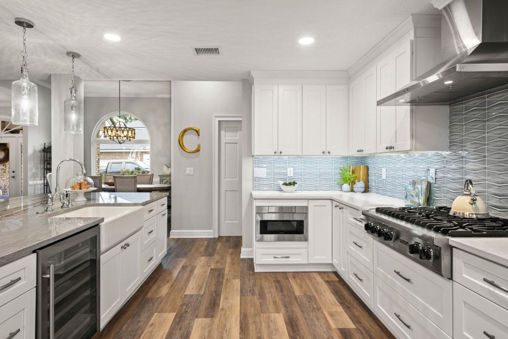 Jacksonville Waterfront Renovation Mediterranean Kitchen