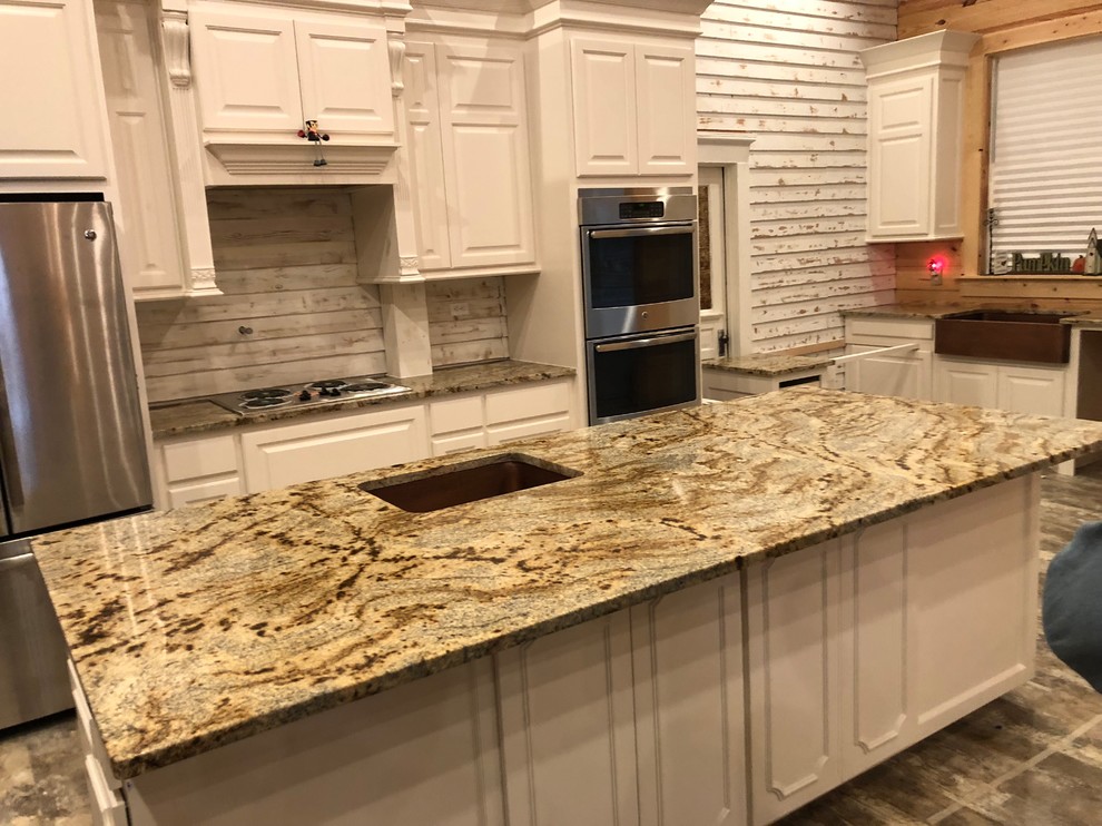 Jaguar Kitchen Farmhouse Kitchen Other by S.A.K Granite Houzz