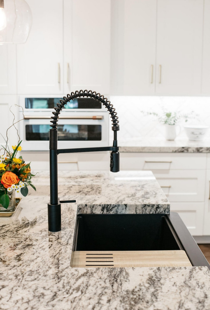 Jeremy Ranch Remodel Farmhouse Kitchen Salt Lake City by Jana