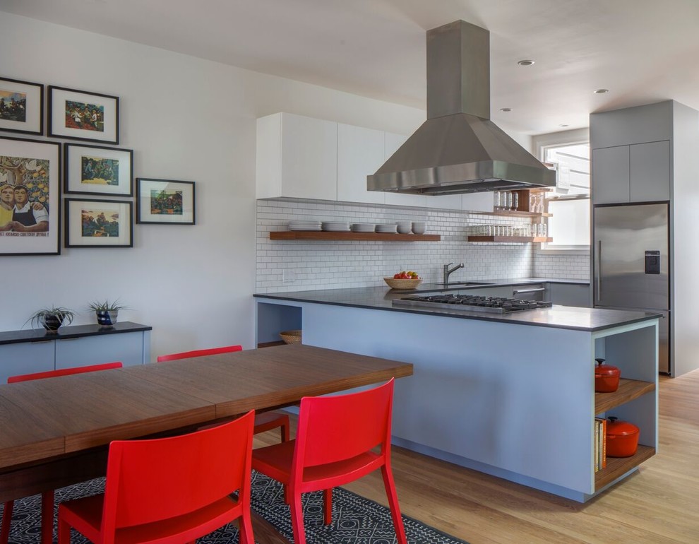 Jersey Street Apartments, Noe Valley Contemporary Kitchen San