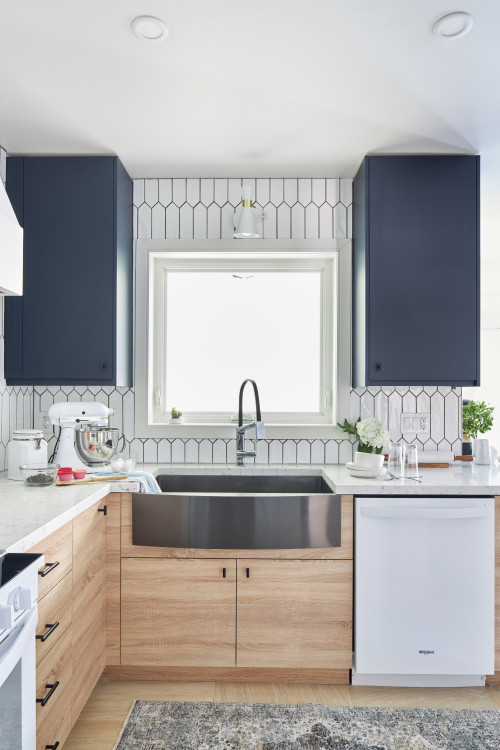 36+ Picket Tile Backsplash ( MODERN APPEAL ) - Geometrical Tiles