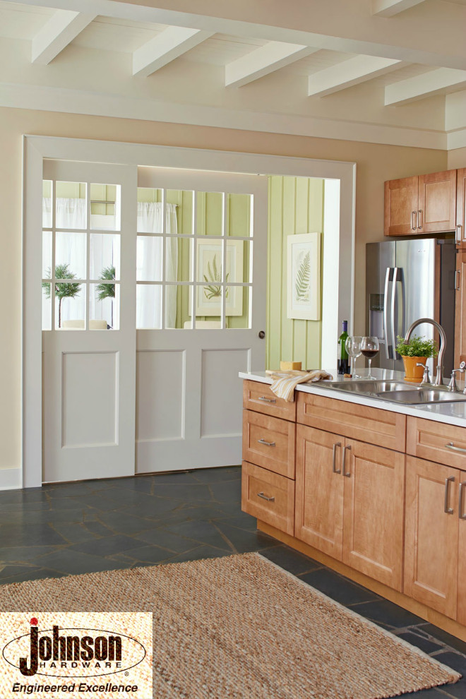 Johnson Pocket Door Design Ideas Kitchen by Johnson Hardware Houzz IE