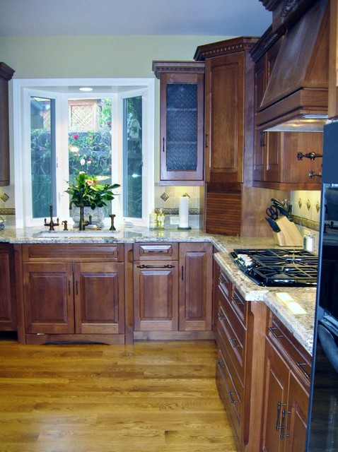 Junge - Traditional - Kitchen - San Francisco - by Danmar Cabinet ...